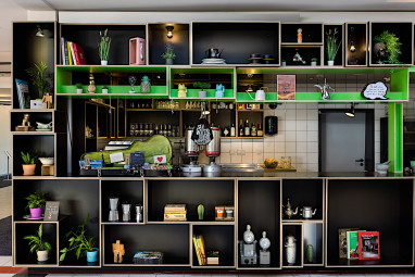 greet hotel Darmstadt: Bar/Lounge