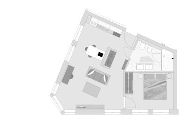 rostock apartment LIVING HOTEL: Plattegrond (vergaderruimte)