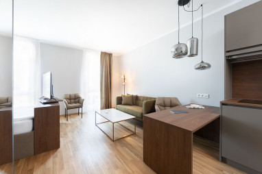 Brera Serviced Apartments Ulm: Habitación