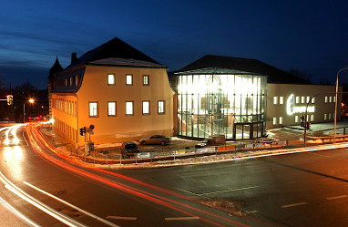 Stadthalle Limbach-Oberfrohna: Außenansicht